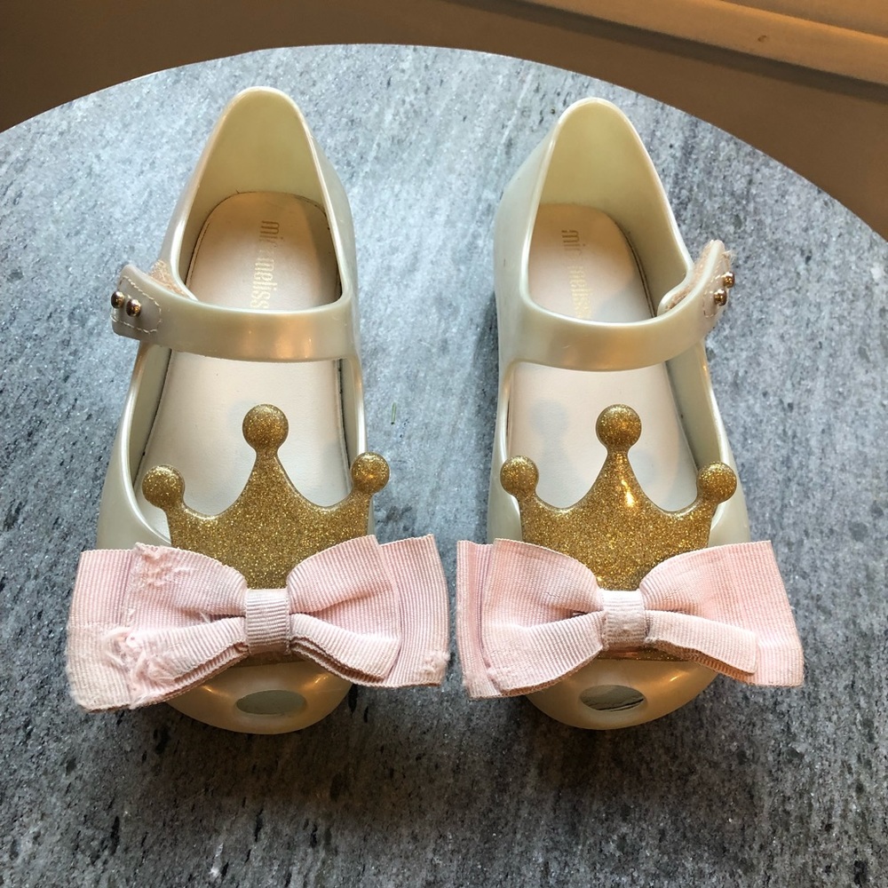 Mini Melissa Toddler Girls Size 9 Shoes